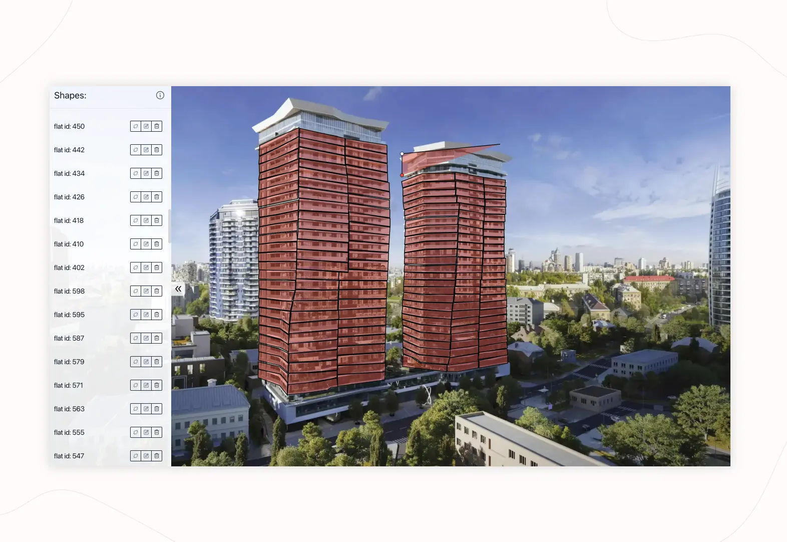 Turn any render into a clickable building